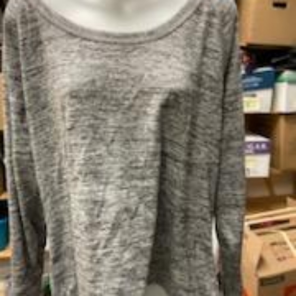 Athleta Grey Long Sleeve Shirt